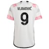 Conjunto (Camiseta+Pantalón Corto) Juventus Vlahovic 9 Segunda Equipación 23-24 - Niño